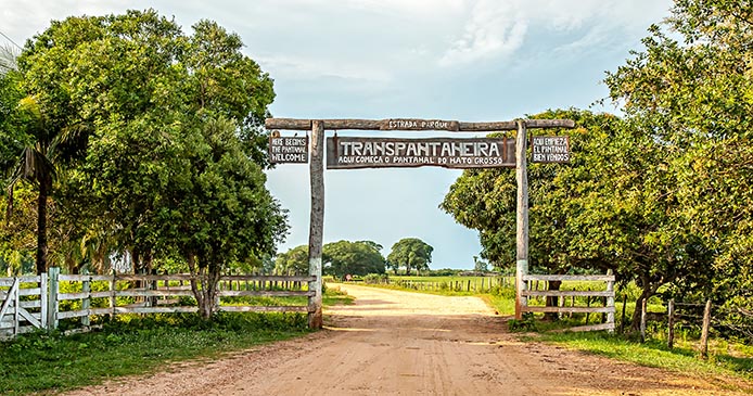 Das nördliche Tor zum Pantanal - Foto: sabiá brasilinfo